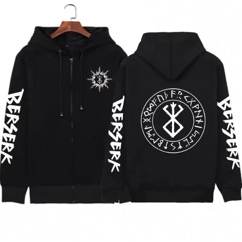 BERSERK ZIPPER HOODIE